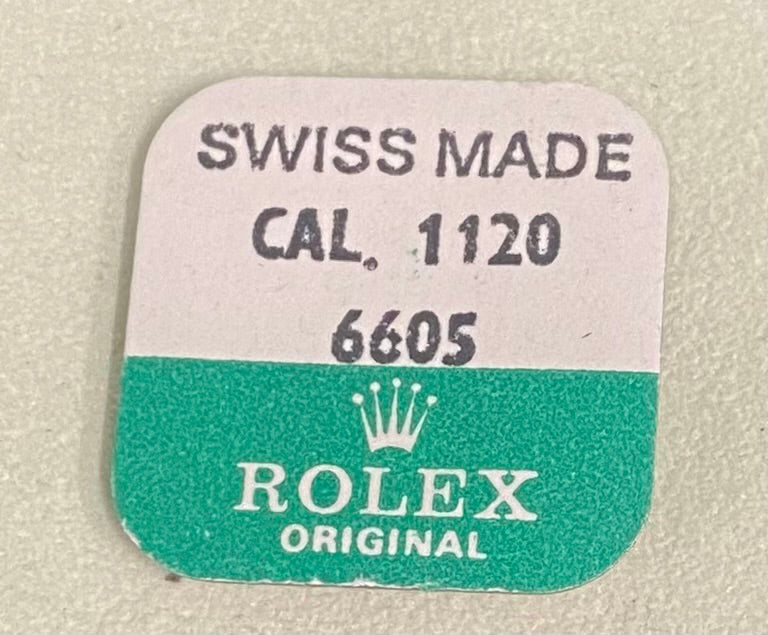 Rolex Caliber 1120 Part #6605 Jewel For Center Wheel Upper