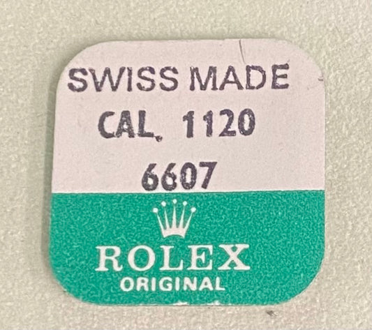 Rolex Caliber 1120 Part #6607 Jewel For 3rd & 2nd Wheel Upper