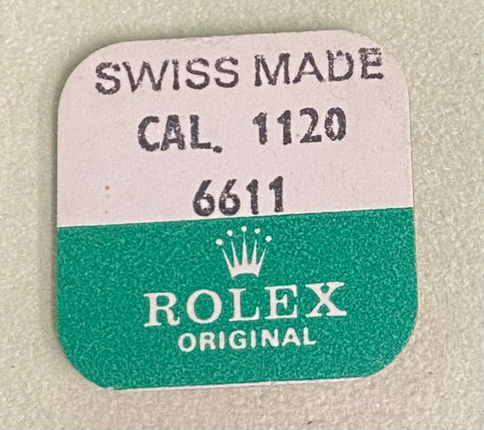 Rolex Caliber 1120 Part #6611 Jewel For 2nd Wheel Lower