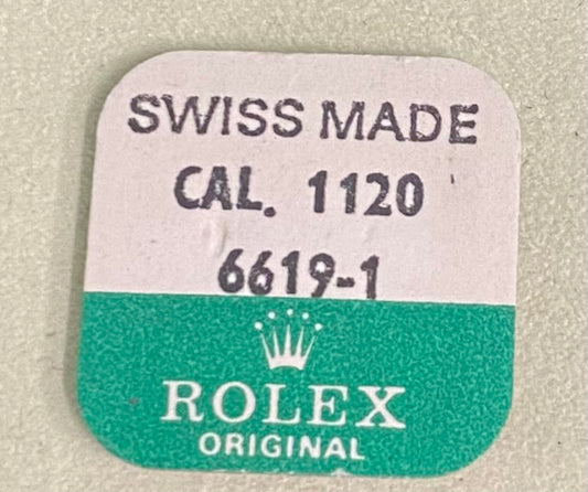 Rolex Caliber 1120 Part #6619-1 Jewel For Pallet Fork Lower