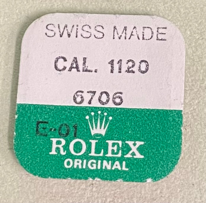 Rolex Caliber 1120 Part #6706 Jewel For Weight Lower