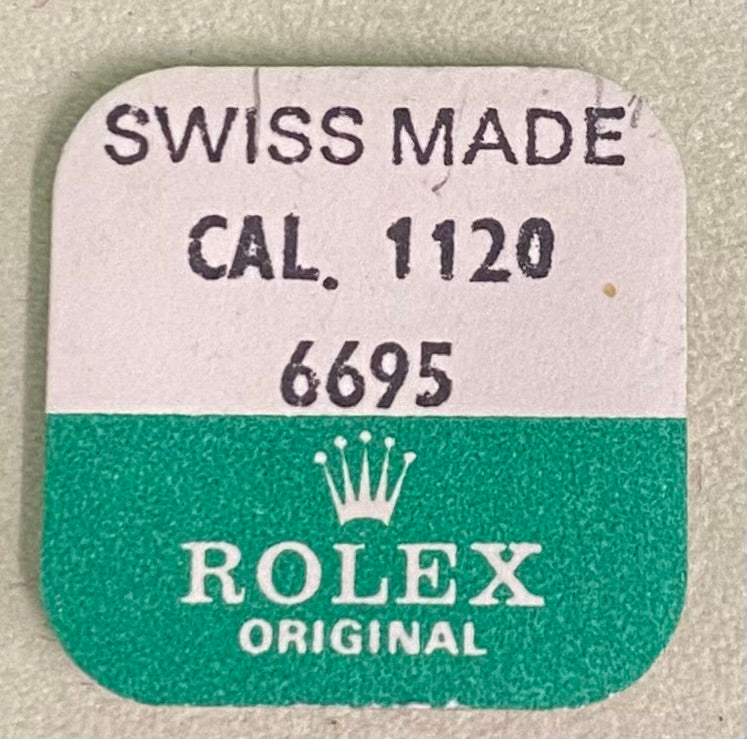 Rolex Caliber 1120 Part #6695 Jewel Bush, Upper & Lower