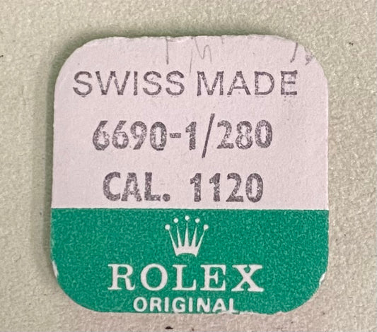 Rolex Caliber 1120 Part #6690-1 Mainspring, Weak