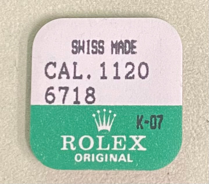 Rolex Caliber 112- Part #6718 Jewel For Intermediate Wheel #2 Upper