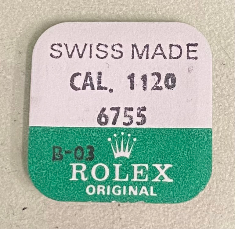 Rolex Caliber 1120 Part #6755 Jewel In Setting