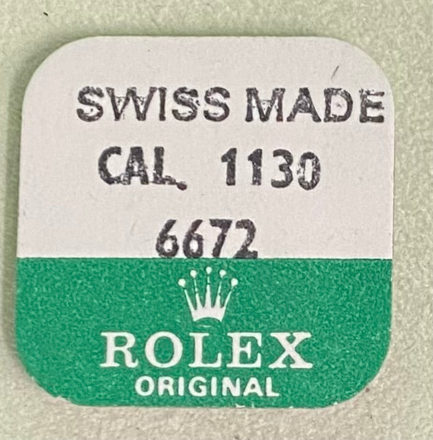 Rolex Caliber 1130 Part #6672 Jewel For 3rd Wheel Upper