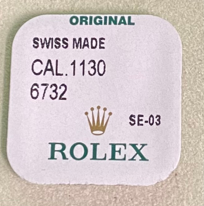 Rolex Caliber 1130 Part #6732 Bearing Pad For Weight