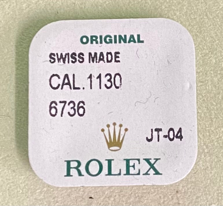 Rolex Caliber 1130 Part #6736 Axle For Oscillating Weight