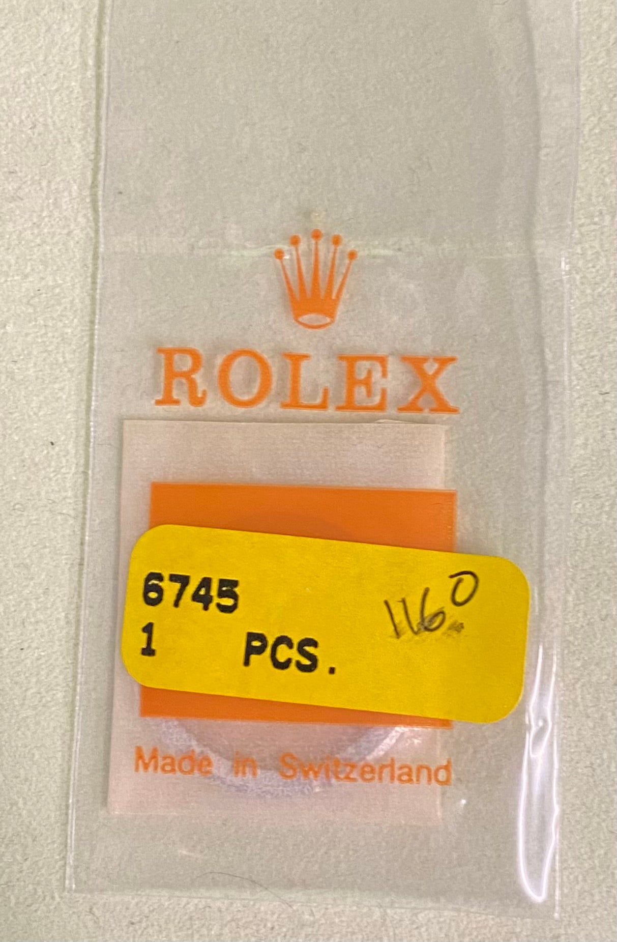 Rolex Caliber 1130 Part #6745 Enlargement Ring