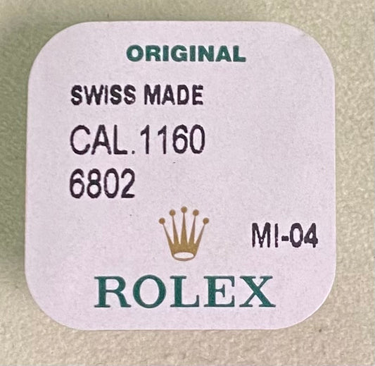 Rolex Caliber 1160 Part #6802 Balance w/ Hairspring (Left)