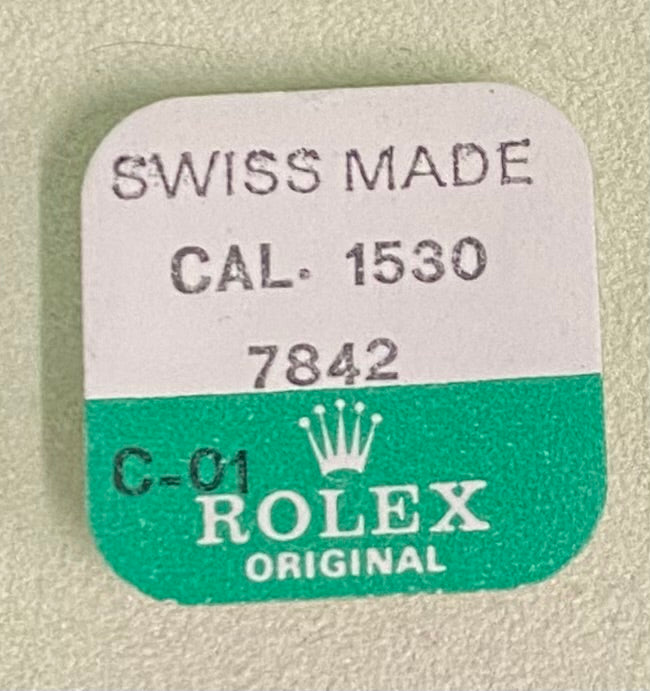 Rolex Caliber 1530 Part #7842 Escape Wheel 17 Jewels