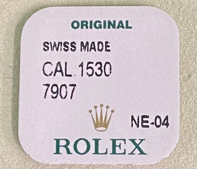 Rolex Caliber 1530 Part #7907 Jewel (Upper Oscillating Weight)