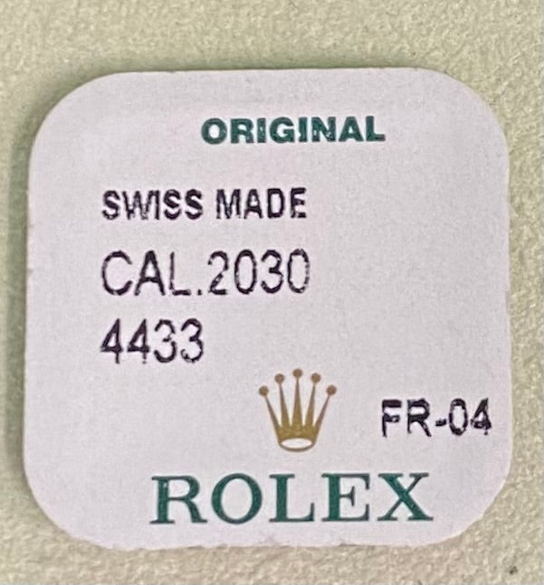 Rolex Caliber 2030 Part #4433 Balance Staff