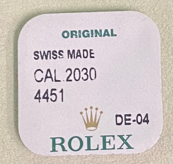 Rolex Caliber 2030 Part #4451 Yoke-Sliding Pinion