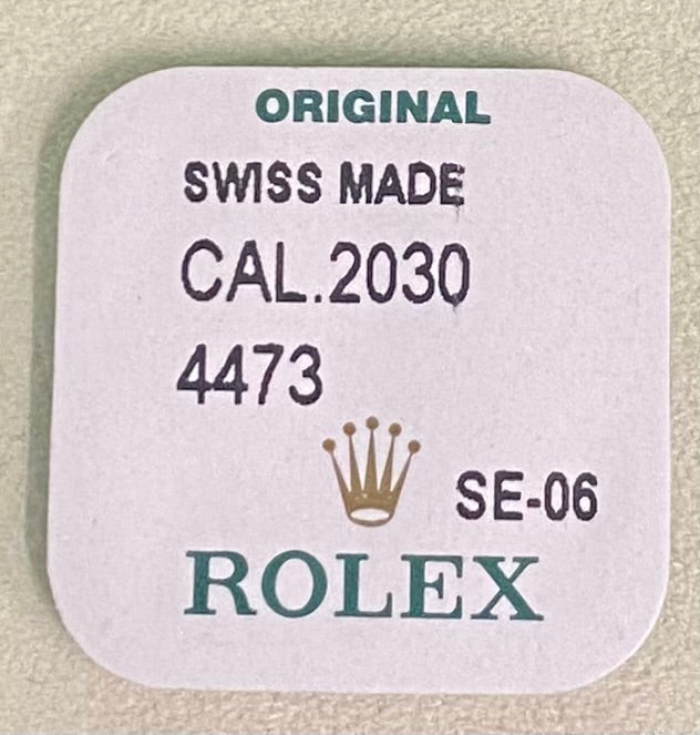 Rolex Caliber 2030 Part #4473 Bearing Pad- Oscillating Weight