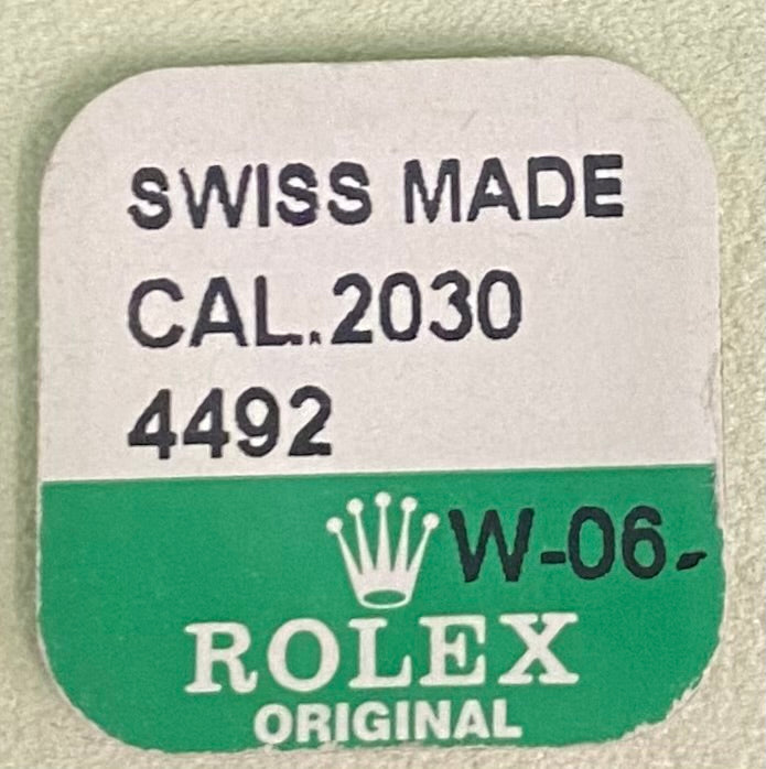 Rolex Caliber 2030 Part #4492 In Setting Upper & Lower