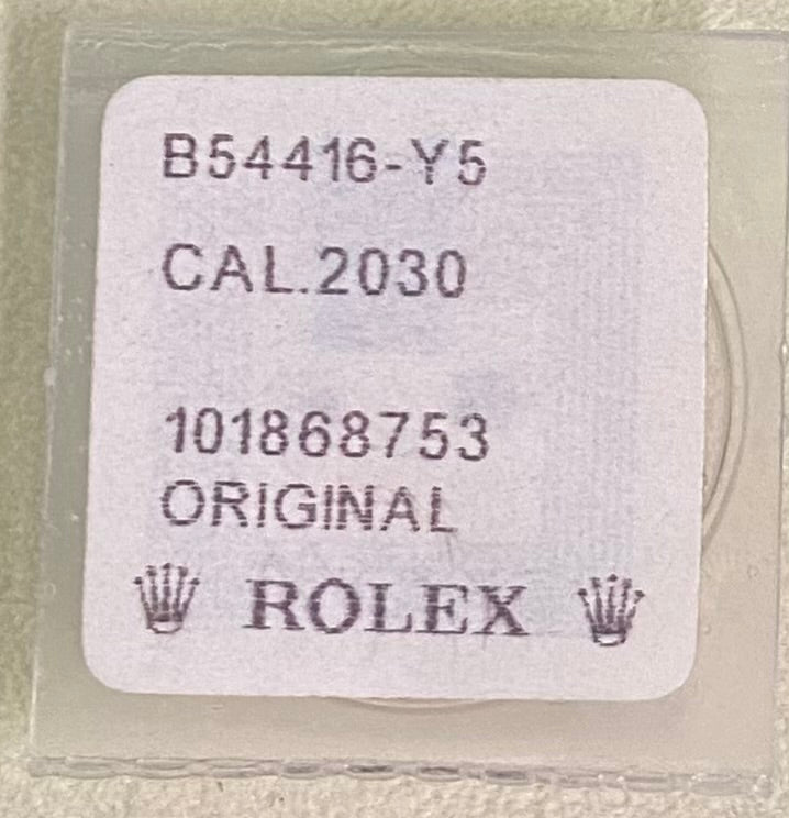 Rolex Caliber 2030 Part #54416 Screw (Winding Bridge)