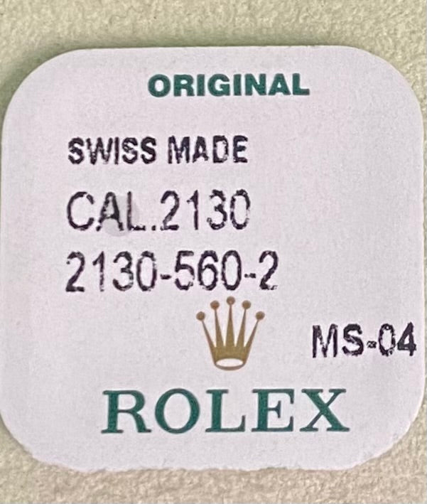 Rolex Caliber 2130 Part #560-2 Spring Clip For Oscillating Weight 0.135mm