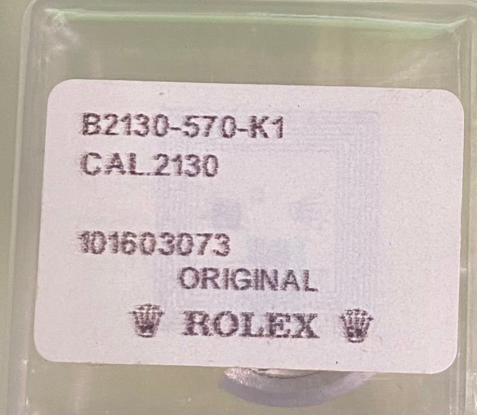 Rolex Caliber 2130 Part #570 Oscillating Weight