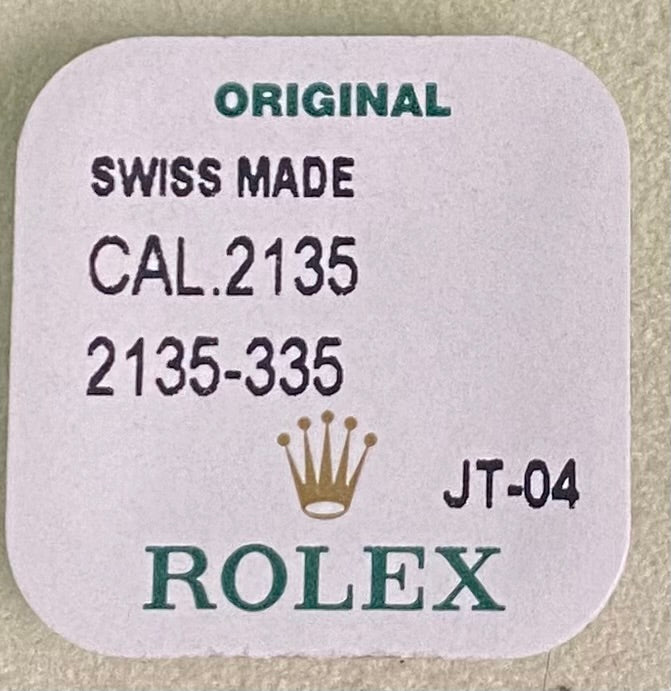 Rolex Caliber 2135 Part #335 Minute Pinion w/ Cannon Pinion
