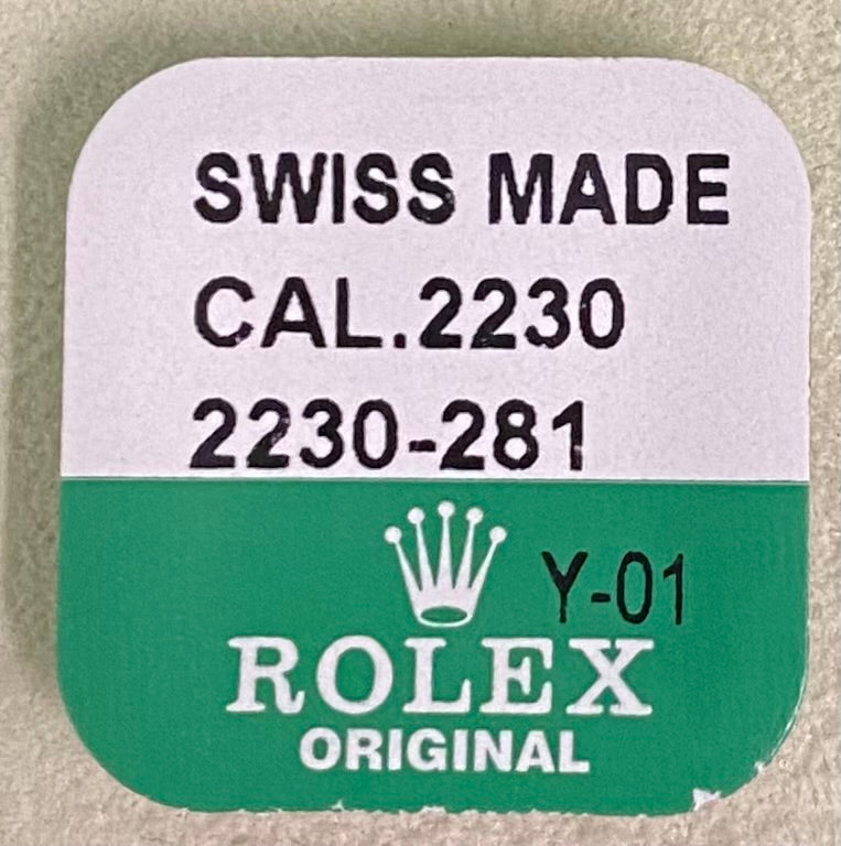 Rolex Caliber 2230 Part #281 Hour Wheel 1.07mm