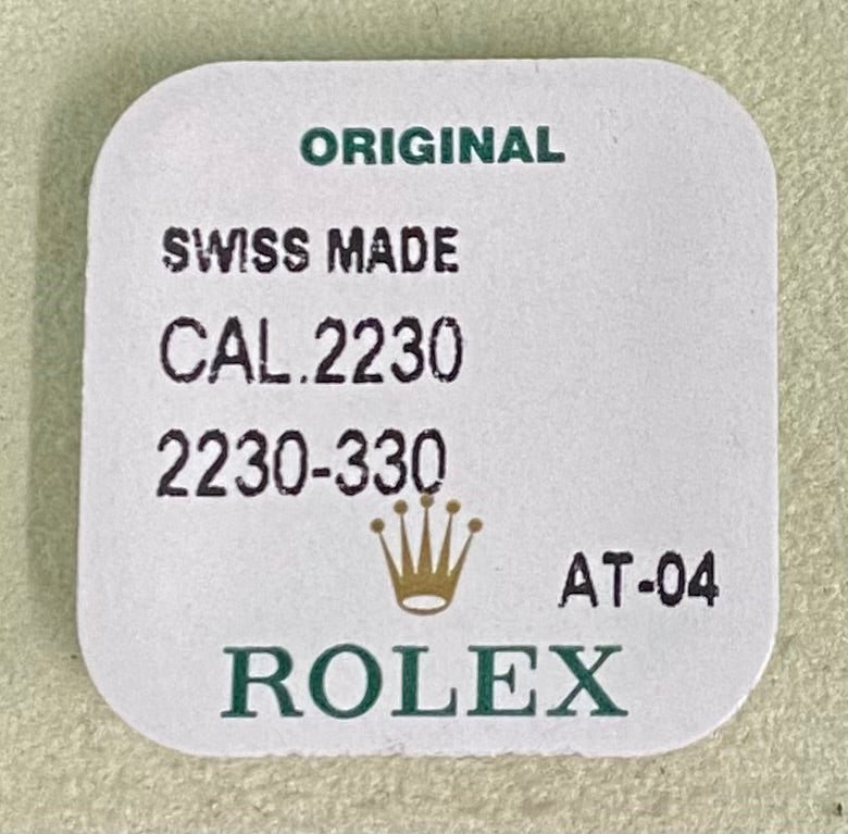 Rolex Caliber 2230 Part #330 Great Wheel