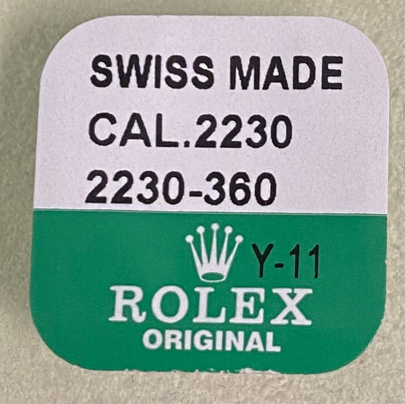 Rolex Caliber 2230 Part #360 Second Wheel