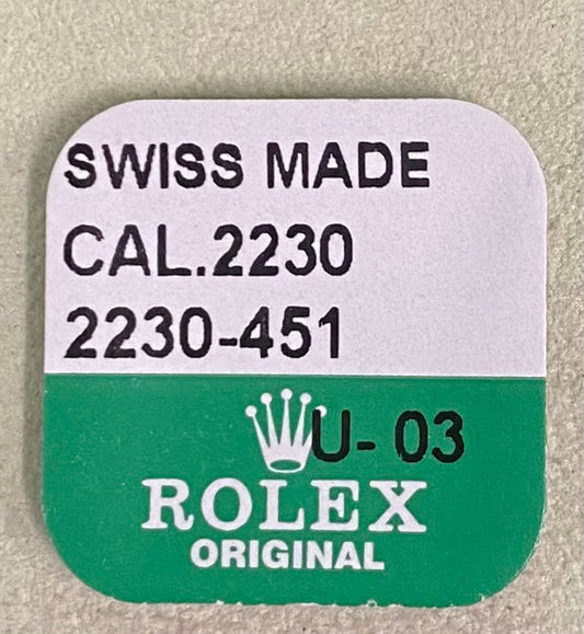 Rolex Caliber 2230 Part #451 Bridle (Stud Support)