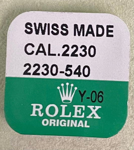 Rolex Caliber 2230 Part #540 Reversing Wheel Mounted