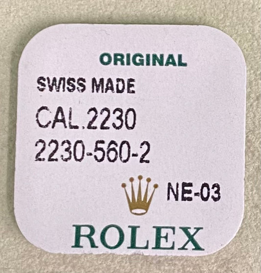 Rolex Caliber 2230 Part #560-2 Spring-Clip For Oscillating Weight 0.135mm