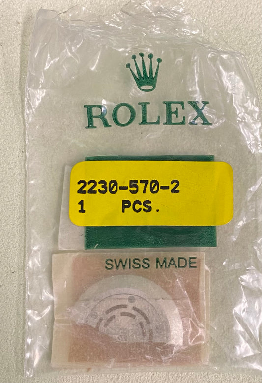 Rolex Caliber 2230 Part #570-2 Oscillating Weight 20.20mm