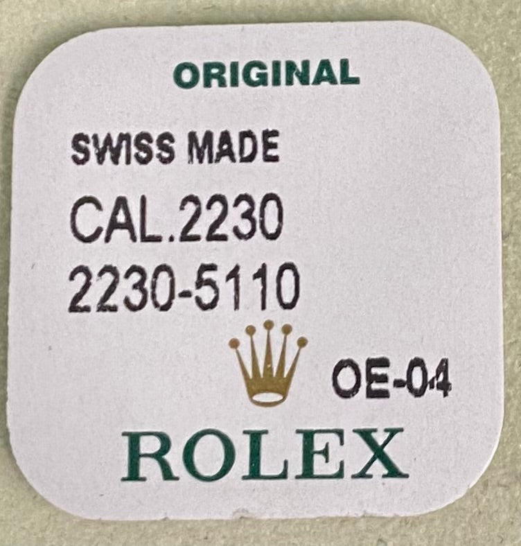 Rolex Caliber 2230 Part #5110 Screw