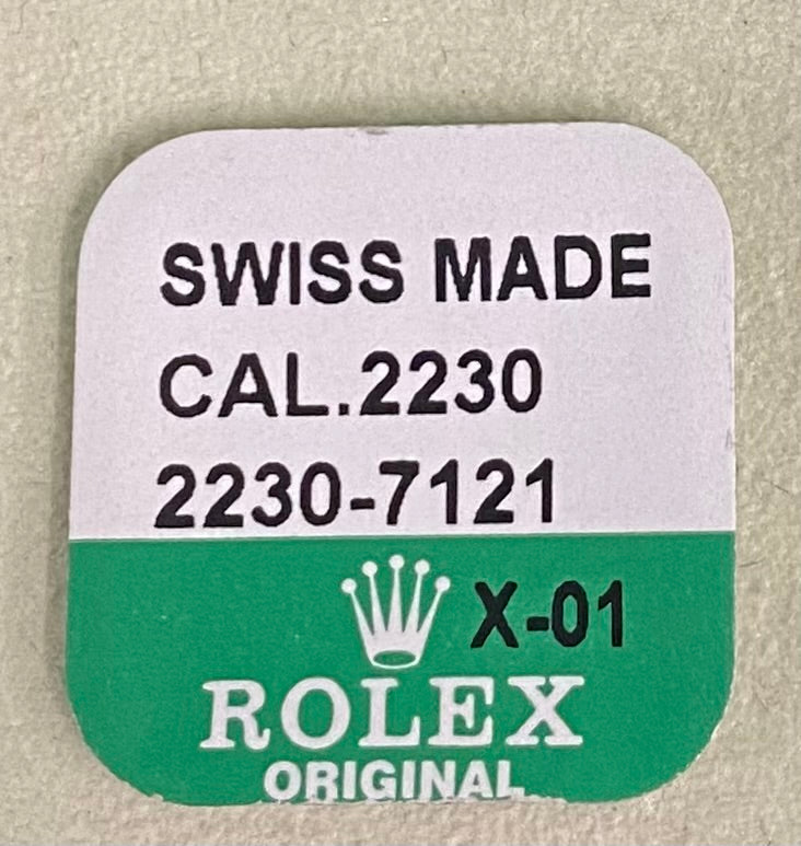 Rolex Caliber 2230 Part #7121 Tapped Foot (For adj of bal Bridge)