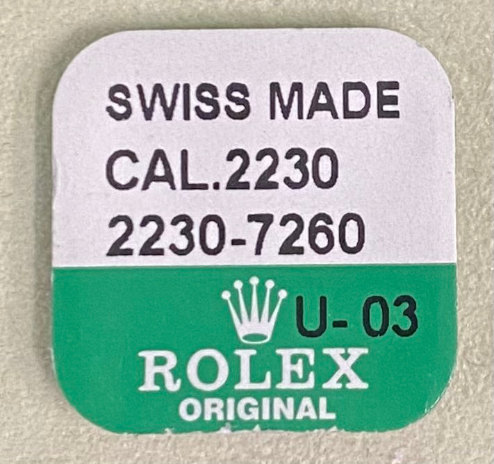 Rolex Caliber 2230 Part #7260 Minute Wheel Stud