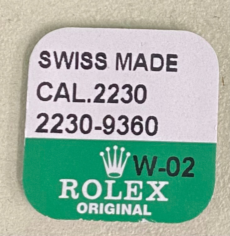 Rolex Caliber 2230 Part #9360 Jewel (Second Wheel Lower)