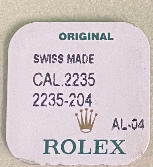Rolex Caliber 2235 Part #204 Winding Pinion