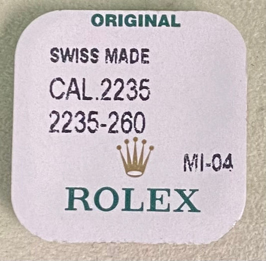 Rolex Caliber 2235 Part #260 Minute Wheel