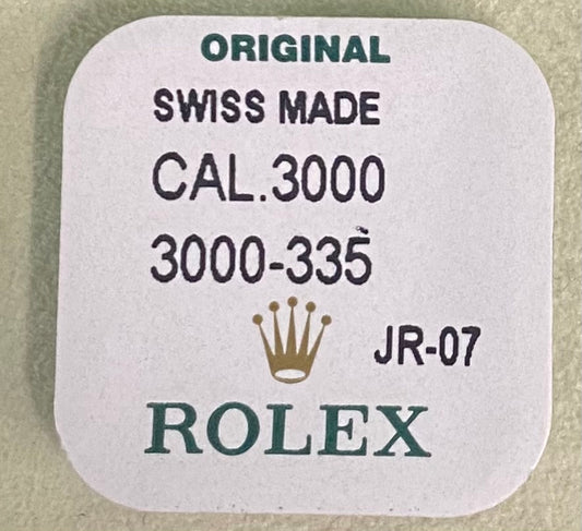 Rolex Caliber 3000 Part #335 Min-Pin w/ Cannon Pinion
