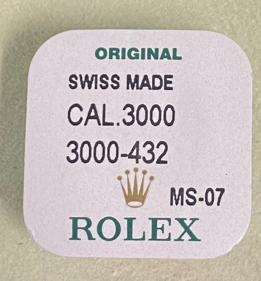 Rolex Caliber 3000 Part #432 Balance w/ Flat Hairspring