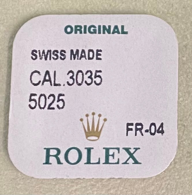 Rolex Caliber 3035 Part #5025 Winding Stem