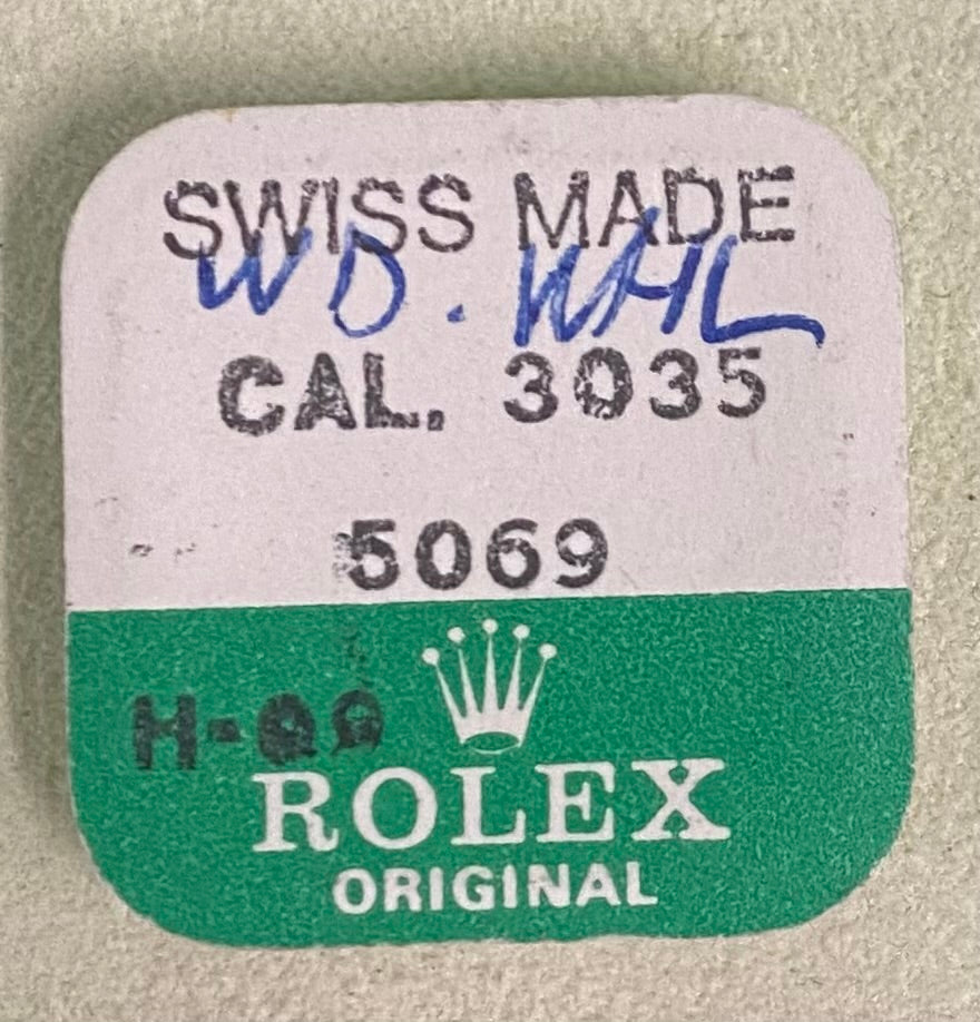 Rolex Caliber 3035 Part #5069 Driving Wheel For Ratchet Wheel