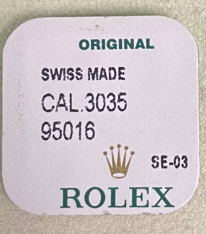 Rolex Caliber 3035 Part #95016 Pallet Jewel