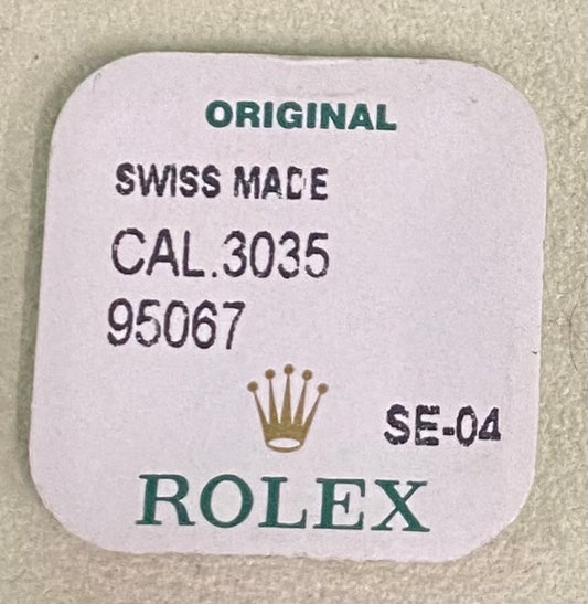 Rolex Caliber 3035 Part #95067 Reversing Wheel Jewel