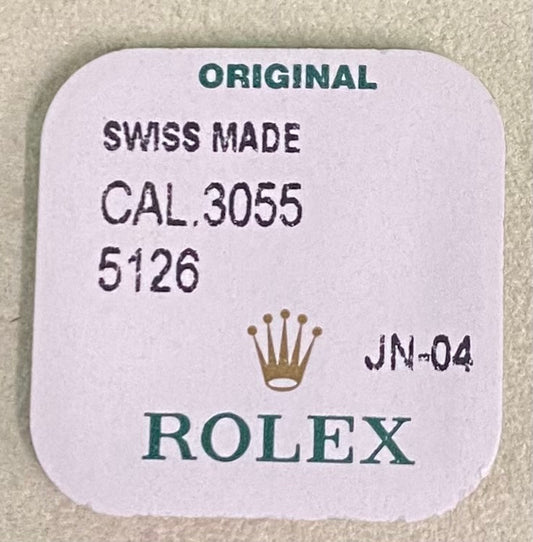 Rolex Caliber 3055 Part #5126 Came w/ Cannon