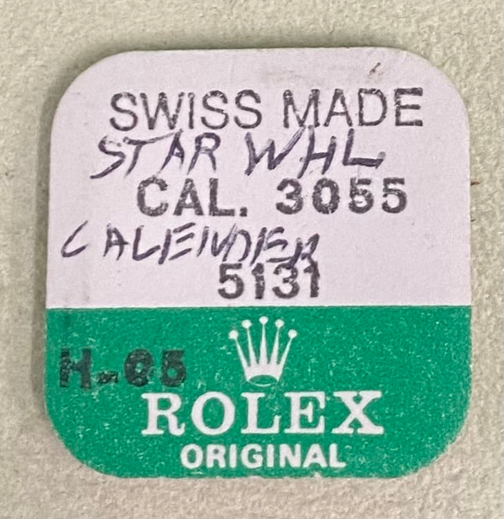 Rolex Caliber 3055 Part #5131 Assembled Star Wheel