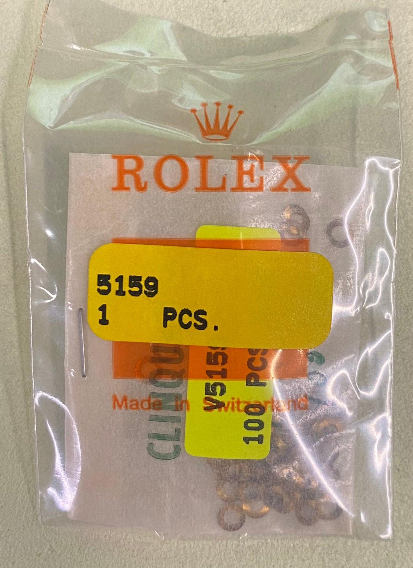 Rolex Caliber 3075 Part #5159 Hour Wheel Friction Spring