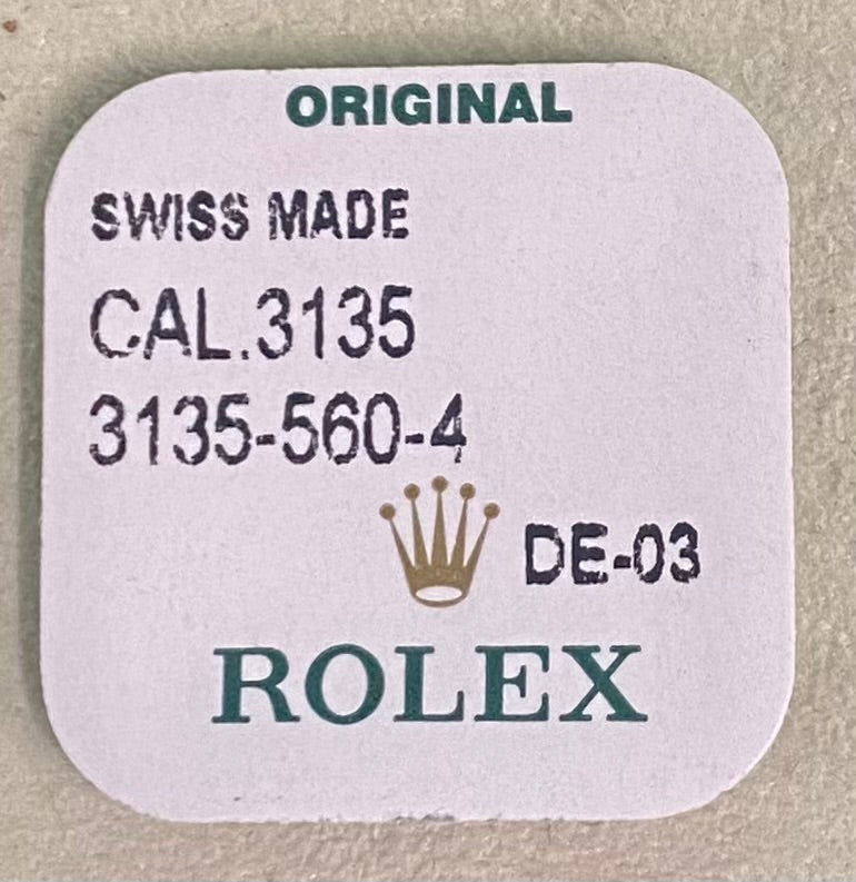 Rolex Caliber 3135 Part #560-4 Spring Clip For Weight