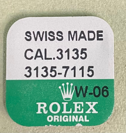 Rolex Caliber 3135 Part #7115 Taped Foot, Pallet Bridge