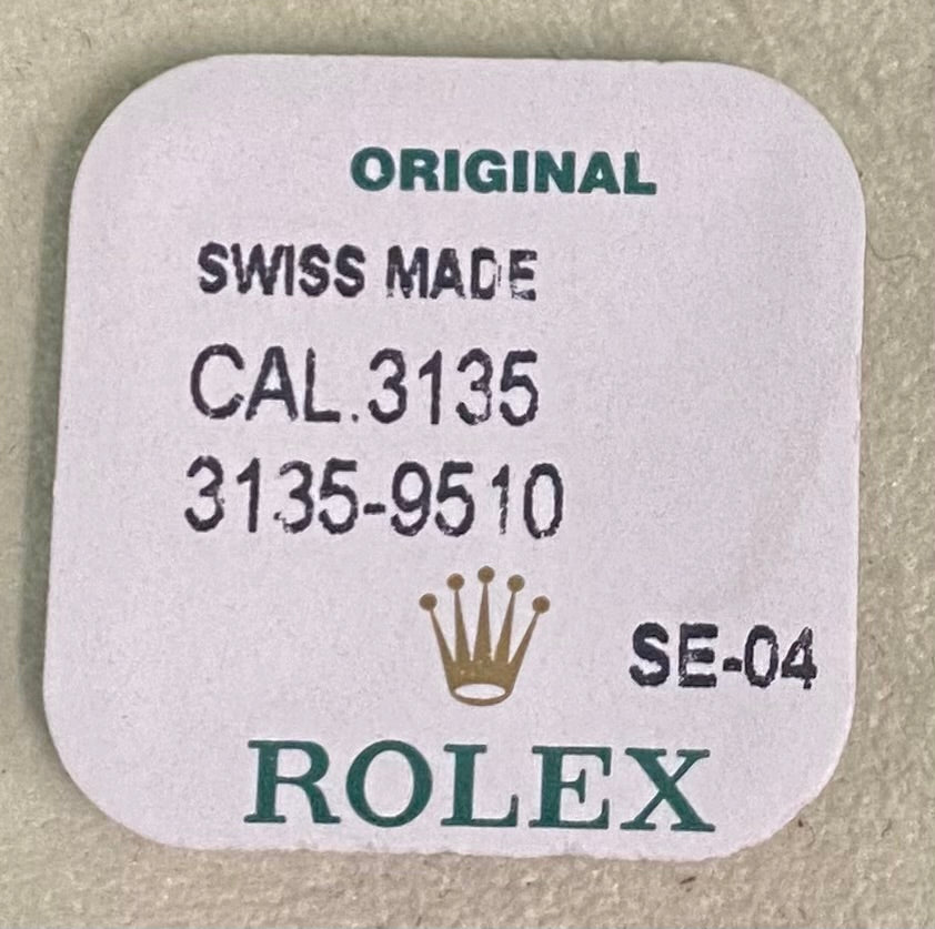 Rolex Caliber 3135 Part #9510 Jewel Driving Wheel