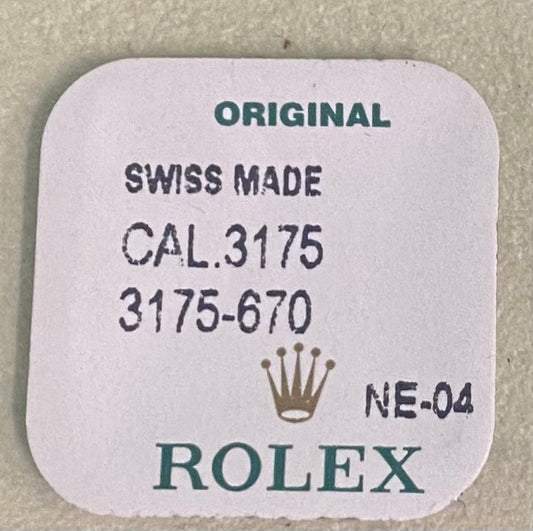 Rolex Caliber 3175 Part #670 Intermediate Date Wheel